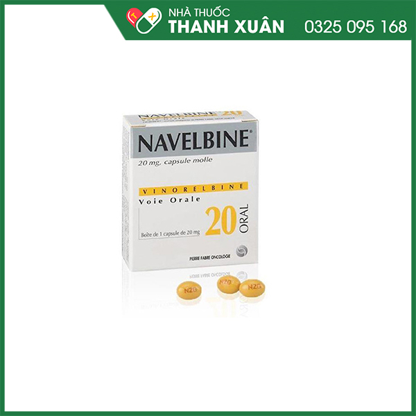 Navelbine 20 thuốc điều trị ung thư phổi, vú hiệu quả